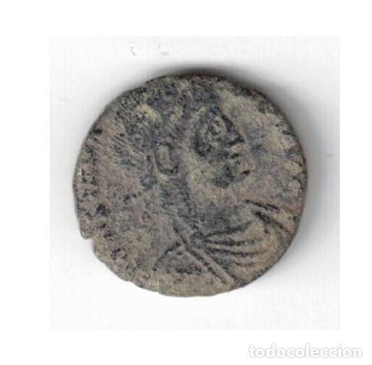 Monedas Imperio romano: FOLIS BRONCE CONSTANTINO 337-340 DC GLORIA EXERCITVS CECA THESSALONICA MONEDA