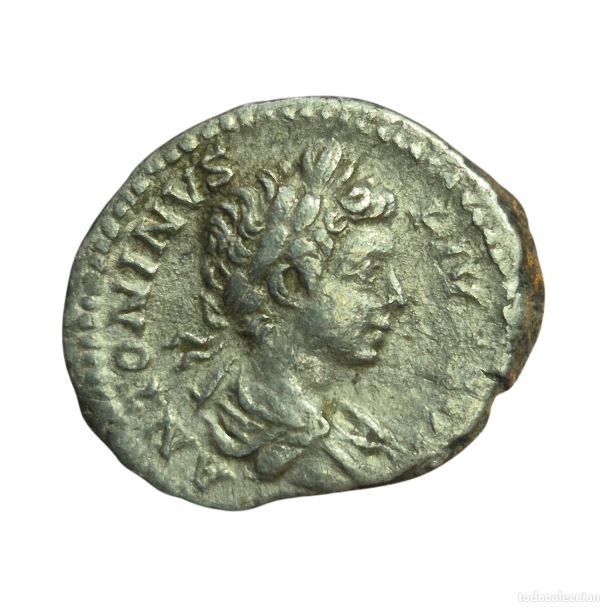 Monedas Imperio romano: NT / DENARIO CARACALLA SOL (A1210)