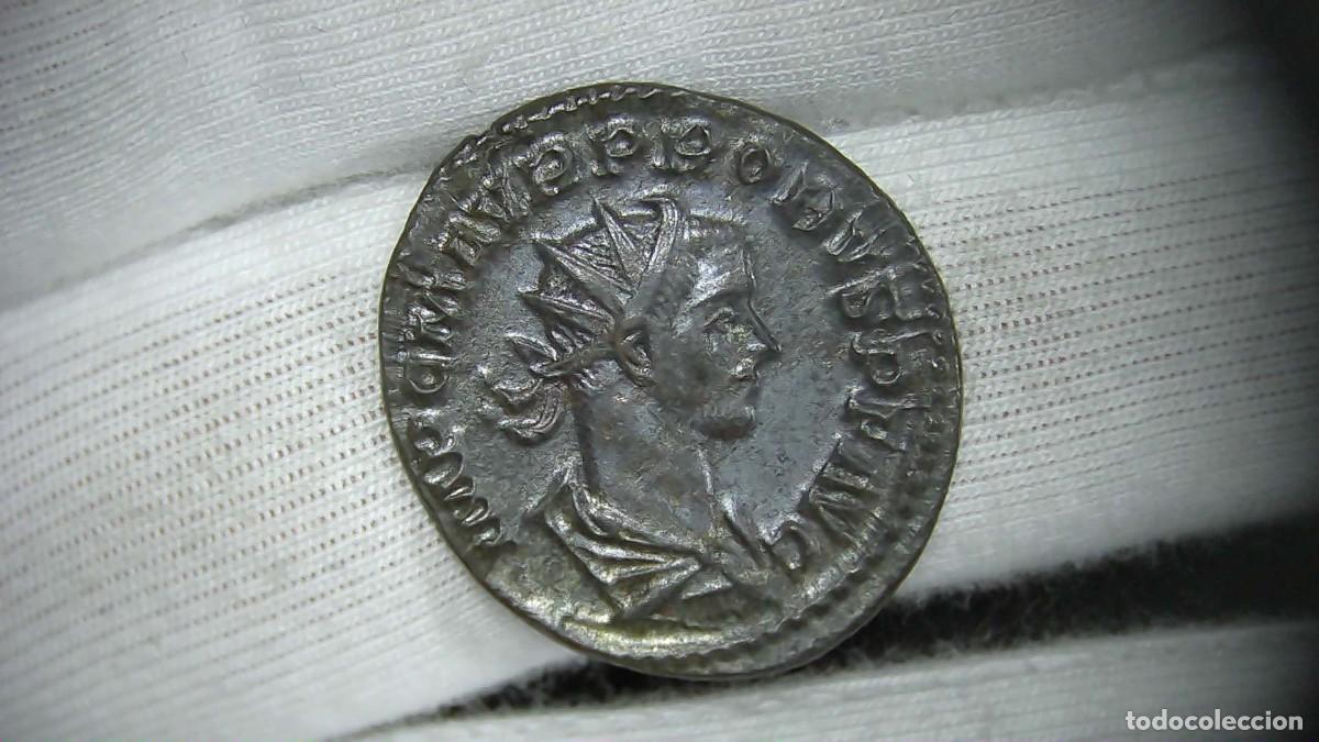 Monedas Imperio romano: Probo Antoniniano, ''MARS VICTOR'' MBC+