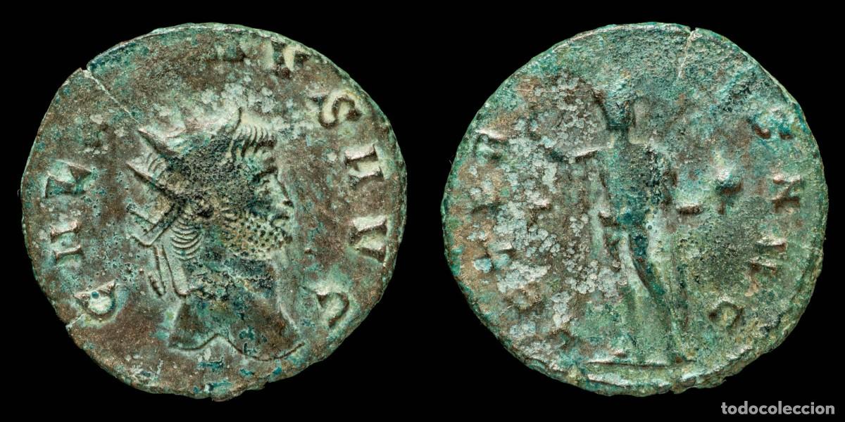 Roman Empire Coins: Gallienus Antoninianus - AETERNITAS AVG, Rome - 19 mm / 2.50 gr.