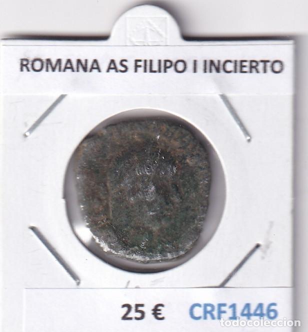 Monedas Imperio romano: CRF1446 MONEDA ROMANA AS FILIPO I INCIERTO