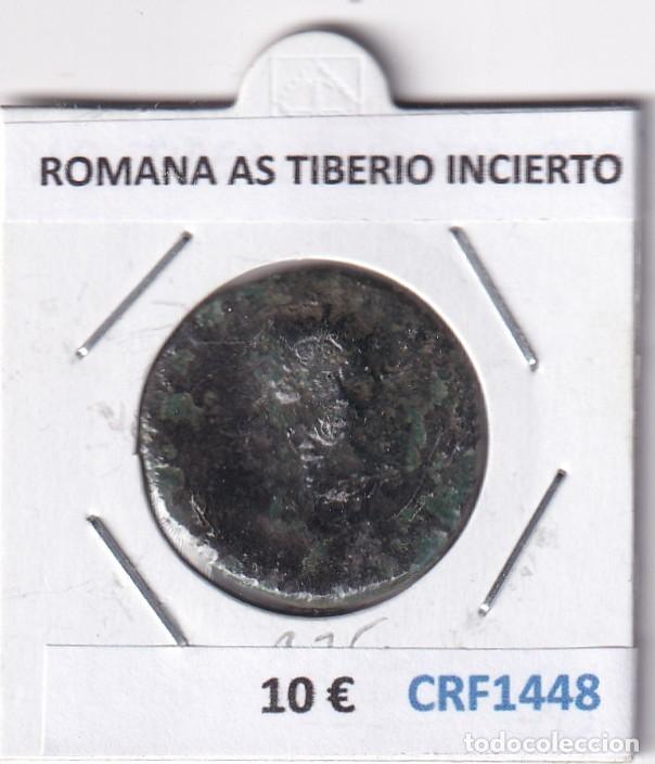 Monedas Imperio romano: CRF1448 MONEDA ROMANA AS TIBERIO INCIERTO