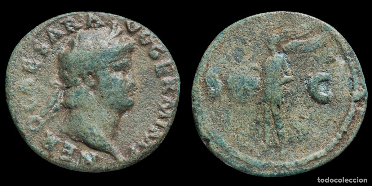 Monedas Imperio romano: Nero As - SC - 28 mm / 8,12 gr.