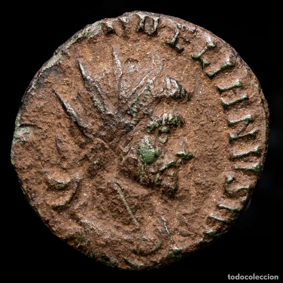Monedas Imperio romano: Aureliano (270-275) antoniniano pre-reforma. Roma, VIRTVS AVG. B