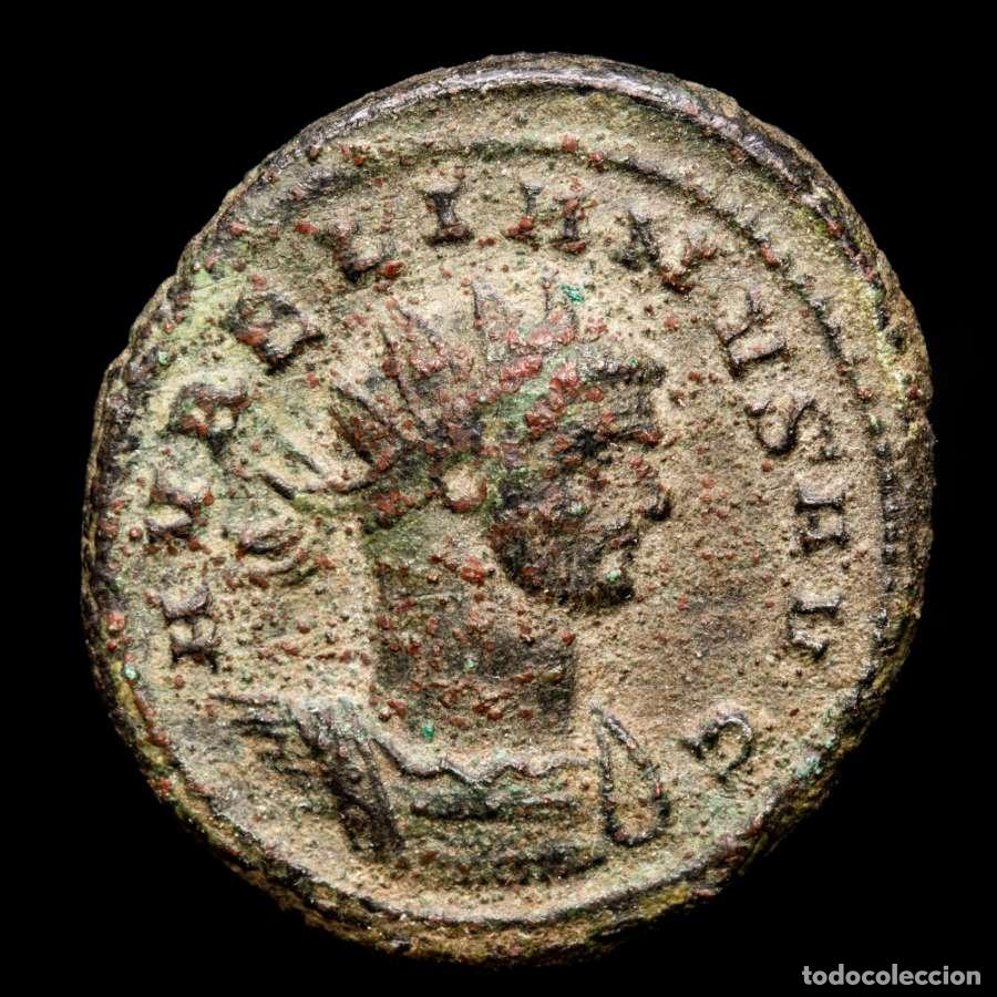 Monedas Imperio romano: Aureliano (270-275) antoniniano. Roma fin. 273 d.C, ORIENS AVG. T