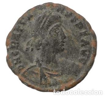 Monedas Imperio romano: Nummus / Follis - Emperador Graciano SECVRITAS