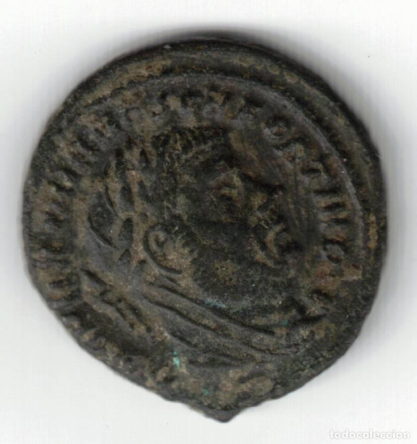 Monedas Imperio romano: MONEDA ROMANA PROVINCIAL BRONCE VOLUSIANO 251-253 DC VIMINACIUM TORO LEON RARA BC