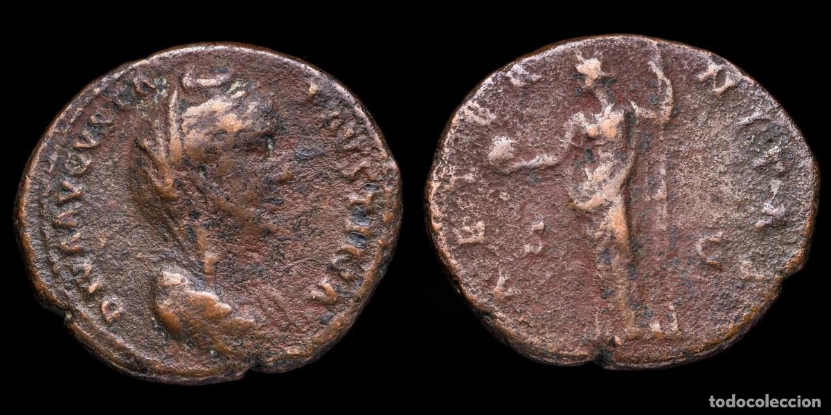 Monedas Imperio romano: Faustina I As - AETERNITAS SC - 29 mm / 11,33 gr.
