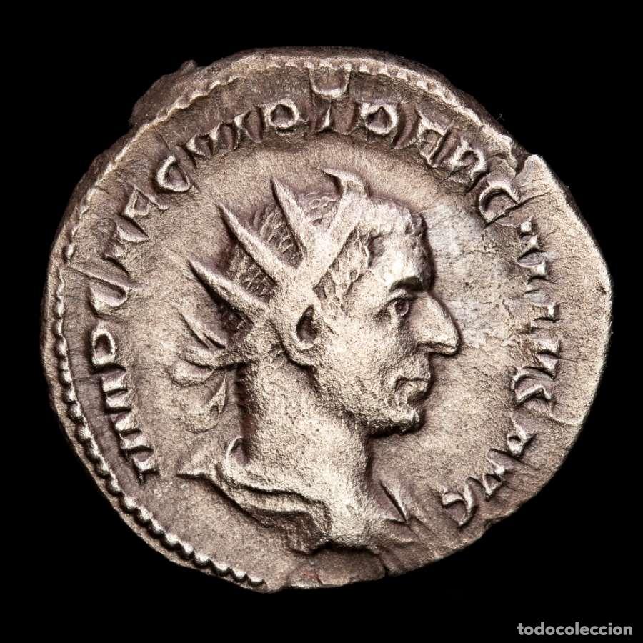 Monedas Imperio romano: Imperio Romano - Treboniano Gallo. Antoniniano. PIETAS AVGG
