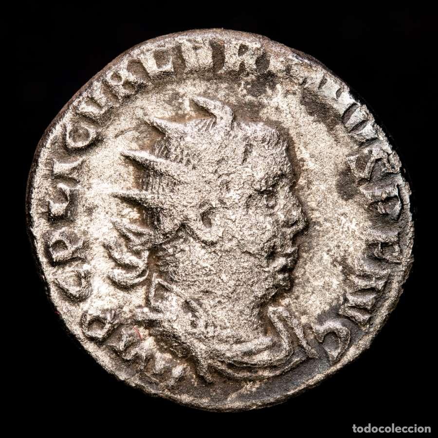 Monedas Imperio romano: Valeriano I (253-260 dC) Antoniniano, Roma. ORIENS AVGG.