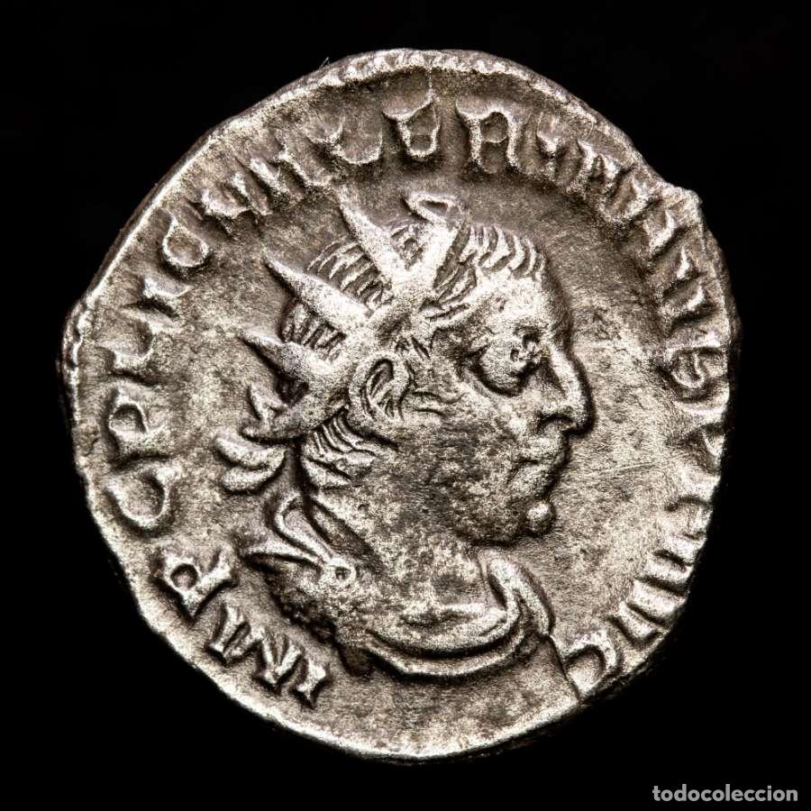 Monedas Imperio romano: Valeriano I - Antoniniano Hibrido. PROVIDENTIA AVGG (Galieno)