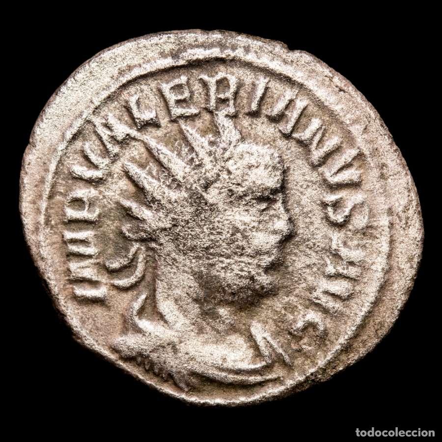 Monedas Imperio romano: Valeriano I (253-260 dC) Antoniniano, Antioquia. FELICITAS AVGG