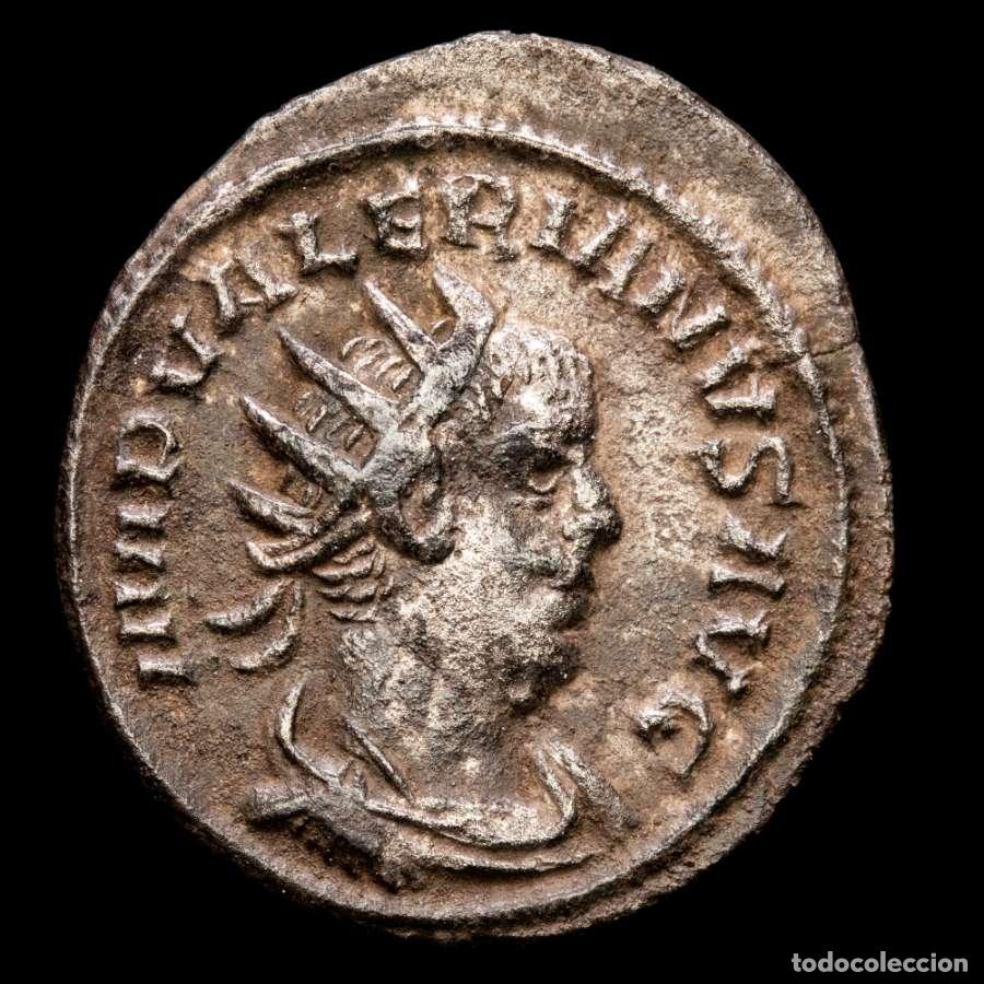 Monedas Imperio romano: Valeriano I (253-260 dC) Antoniniano, Antioquia. FELICITAS AVGG.