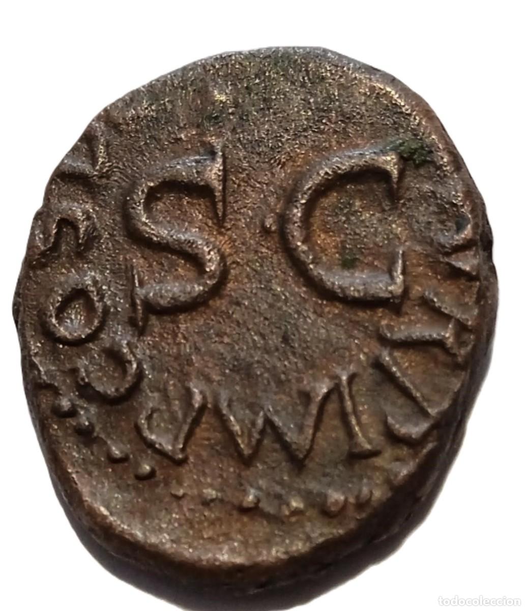 Monedas Imperio romano: Moneda Claudius 41-54 AD Roma Balanza - Foto 2