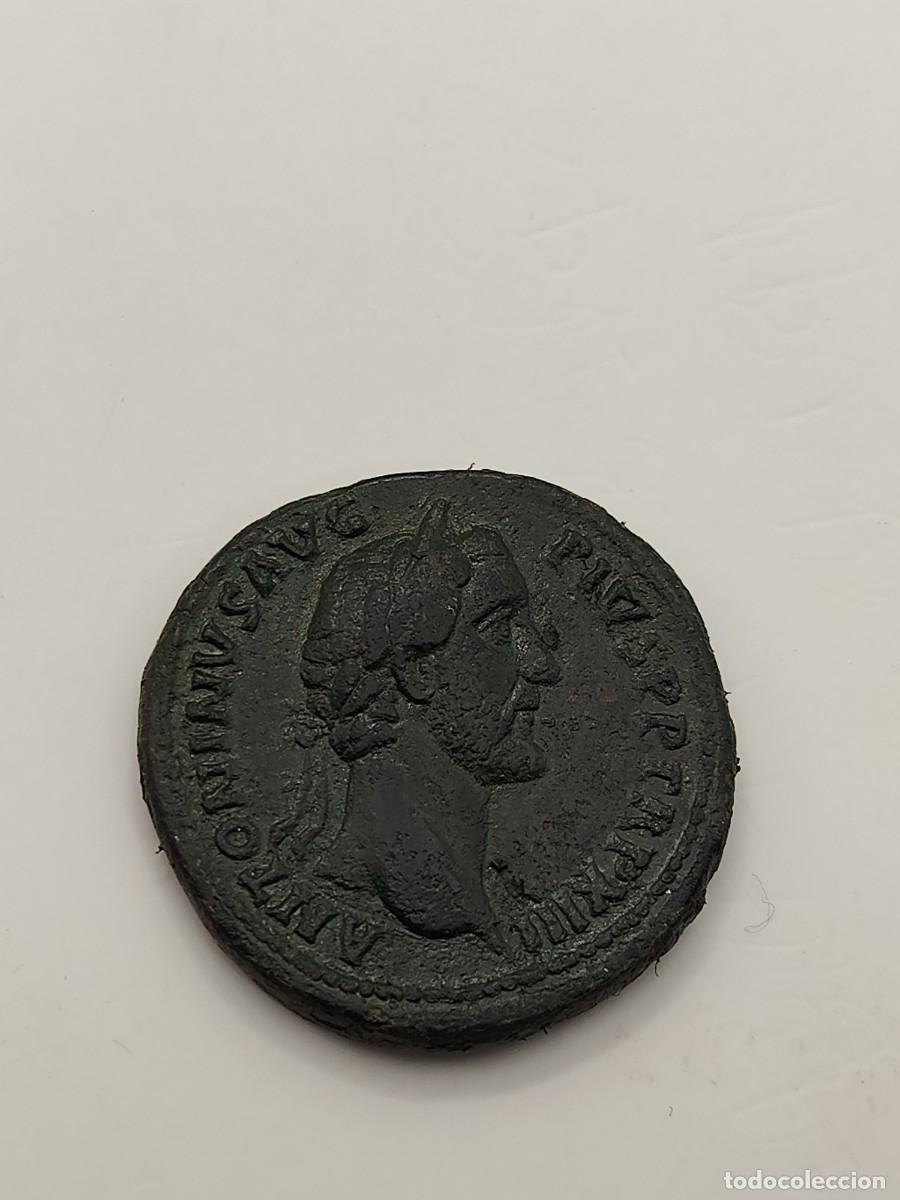 Monedas Imperio romano: IMPERIO ROMANO A&Ntilde;O 138 / 161 D.C ANTONINO PIO SESTERCIO REV.
