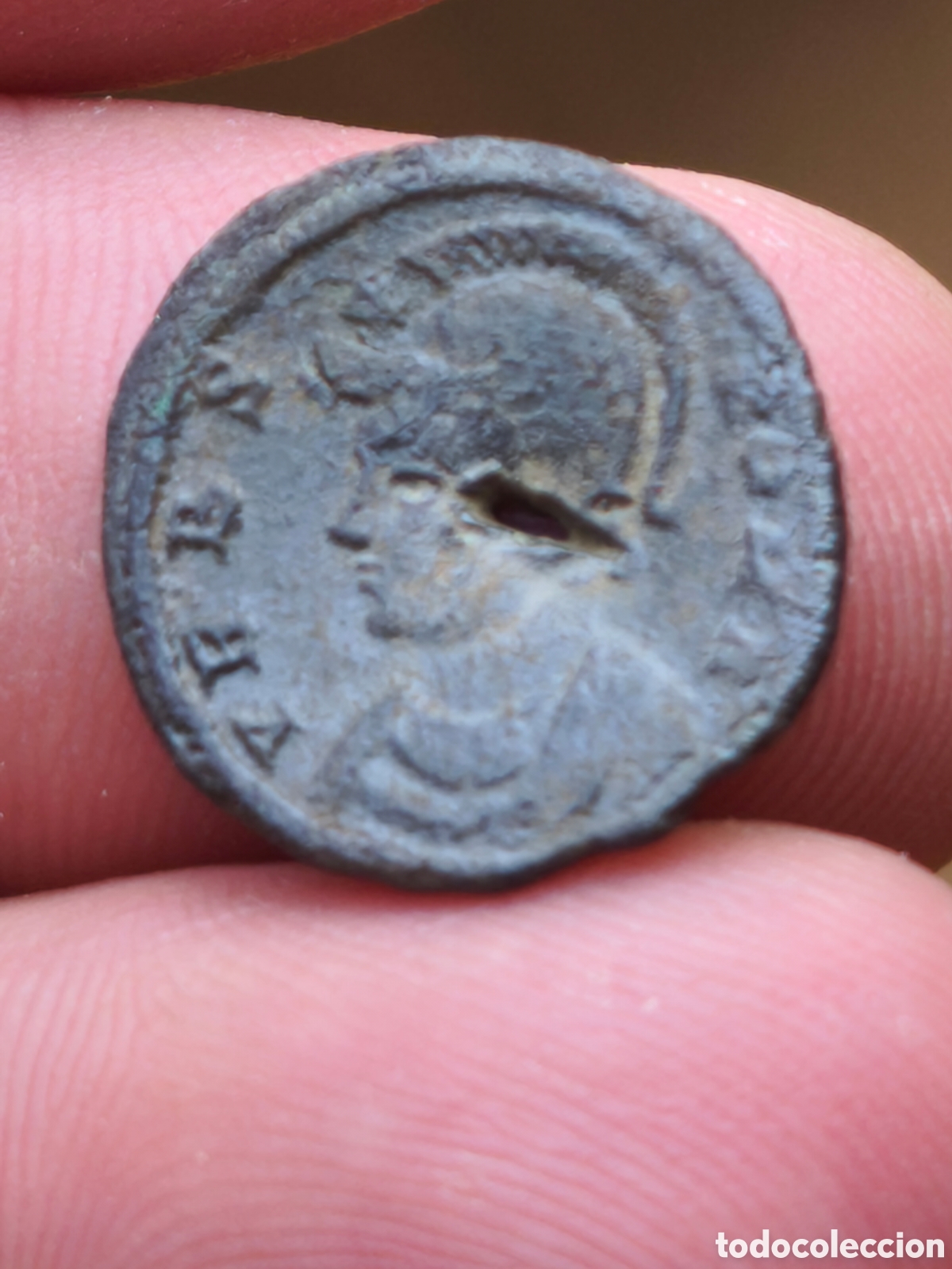 Monedas Imperio romano: CONSTANTINO I- URBSROMAE FOLLIS,LOBA ROMULO&REMO