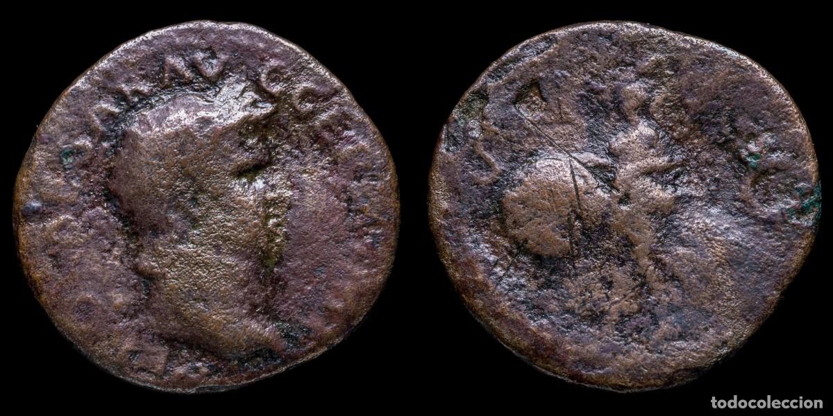 Monedas Imperio romano: Nero As - SC - 26 mm / 6,79 gr.