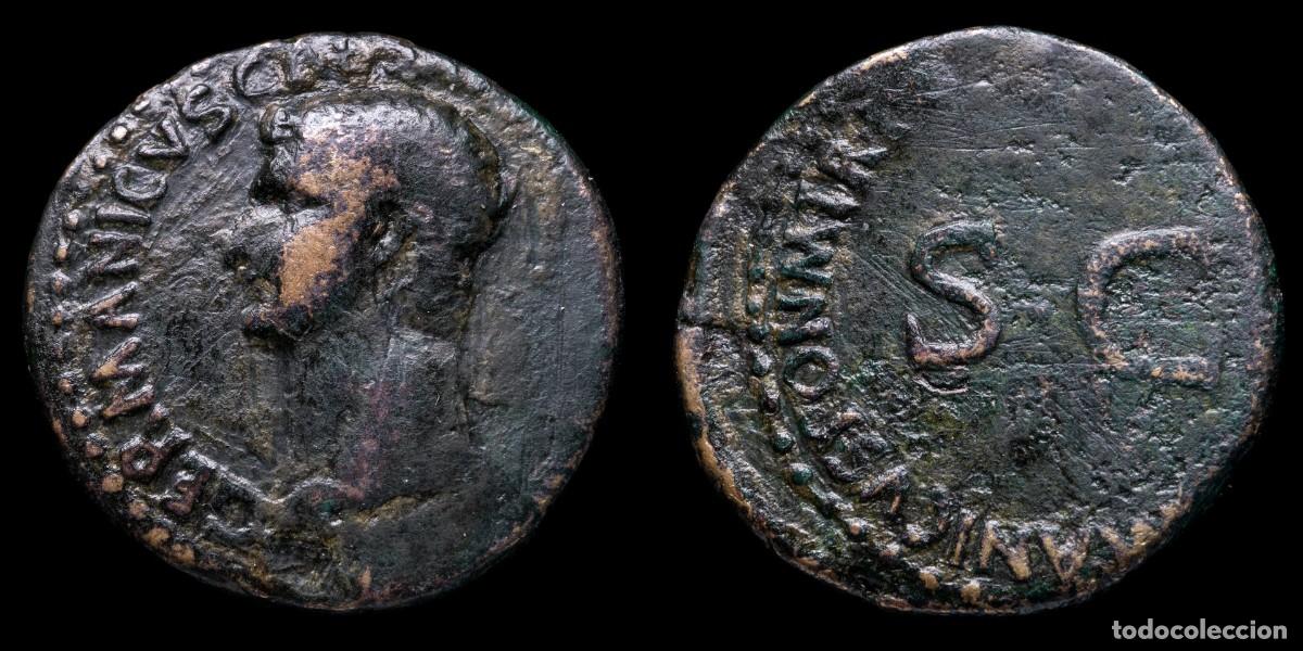 Monedas Imperio romano: Germanicus As - C CAESAR AVG GERMANICVS PON M TR POT - 26 mm / 9,80 gr.