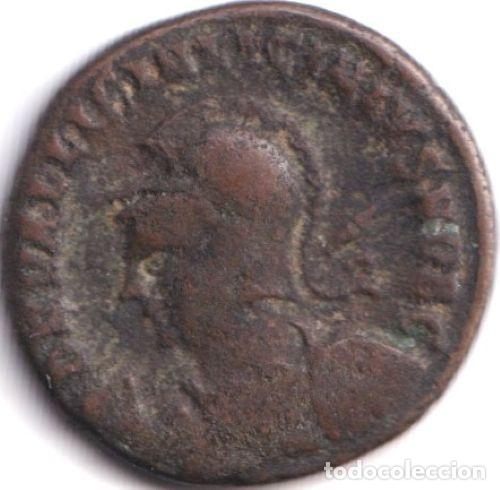 Monedas Imperio romano: FOLLIS LICINIO I AE3 CECA CYZICUS IOVI CONSERVATORI BRONCE