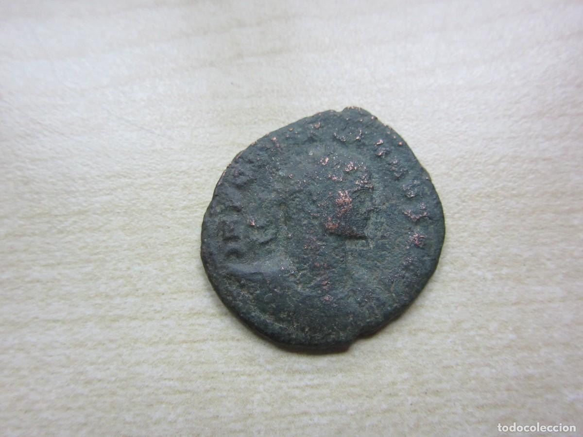 Monedas Imperio romano: Antoniniano de Aureliano (270-275)Reverso Restitutor Orbis Diam. 2cm Peso 4,3 gr
