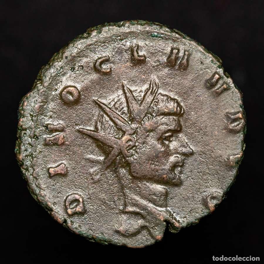 Monedas Imperio romano: Divo Claudio 268-270 antoniniano de bronce Roma CONSECRATIO. &Aacute;guila