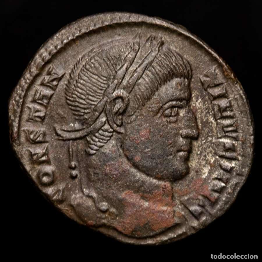 Monedas Imperio romano: Constantino I (307-337 d.C) Follis Roma VOT XX / RP (224)