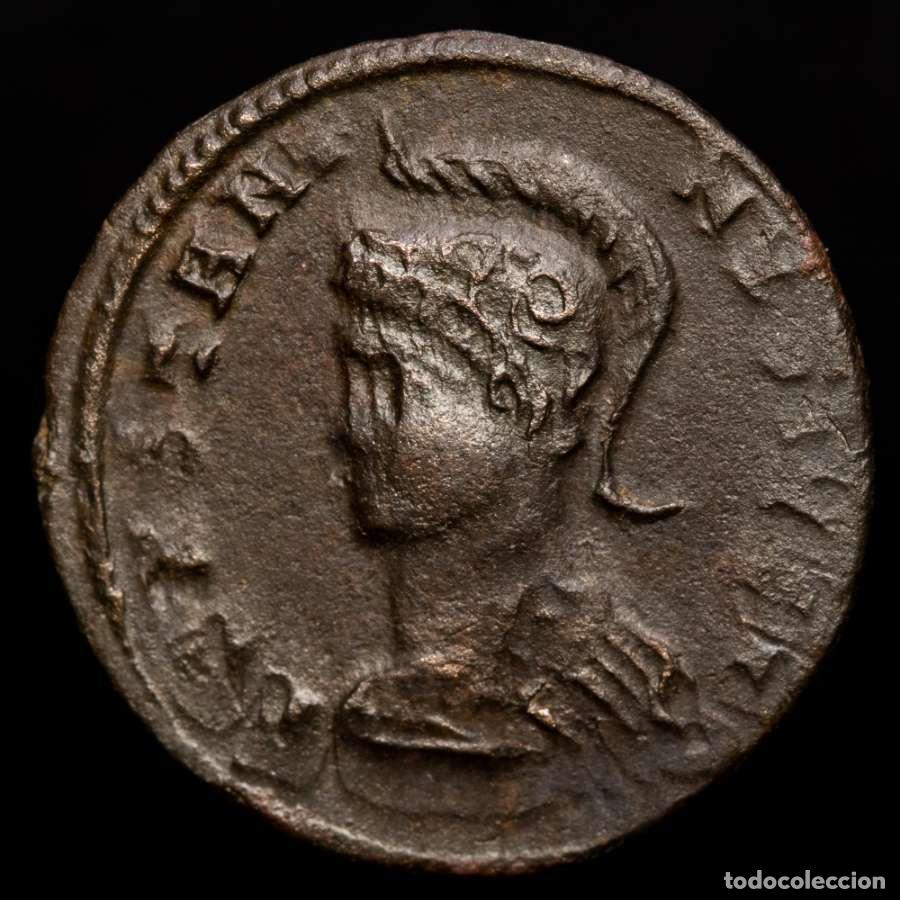 Monedas Imperio romano: Constantino II &AElig; Follis. Londinium. BEAT TRA☆☆☆NQLITAS / PLON (229)