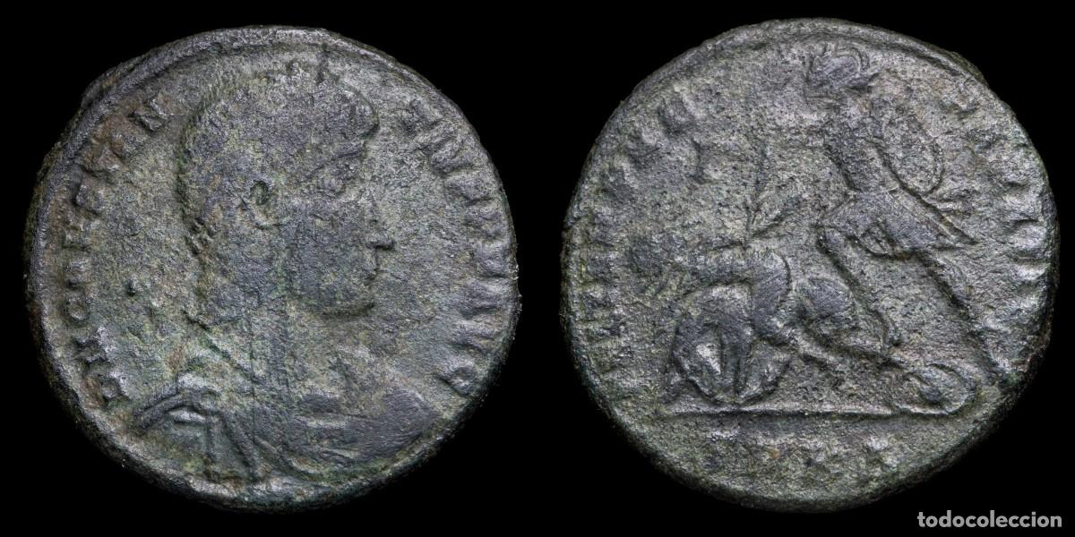 Monedas Imperio romano: Constantius II Follis - FEL TEMP REPARATIO, Cizycus - 23 mm / 5,64 gr.