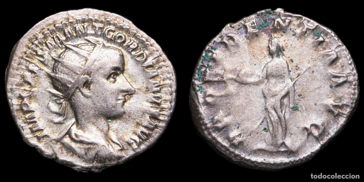 Monedas Imperio romano: Gordian III Antoninianus - PROVIDENTIA AVG - 22 mm / 4,80 gr.