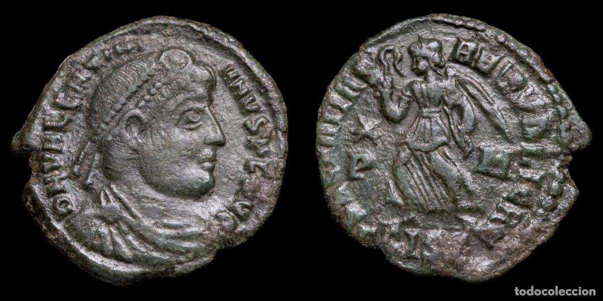 Monedas Imperio romano: Valentinian I - SECVRITAS REIPVBLICAE, Siscia - 18 mm / 2,65 gr.