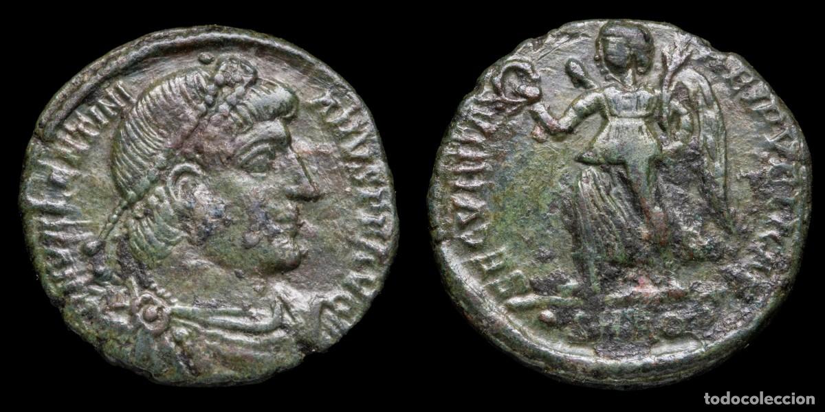 Monedas Imperio romano: Valentinian - SECVRITAS REIPVBLICAE, Heraclea - 17 mm / 3,07 gr.