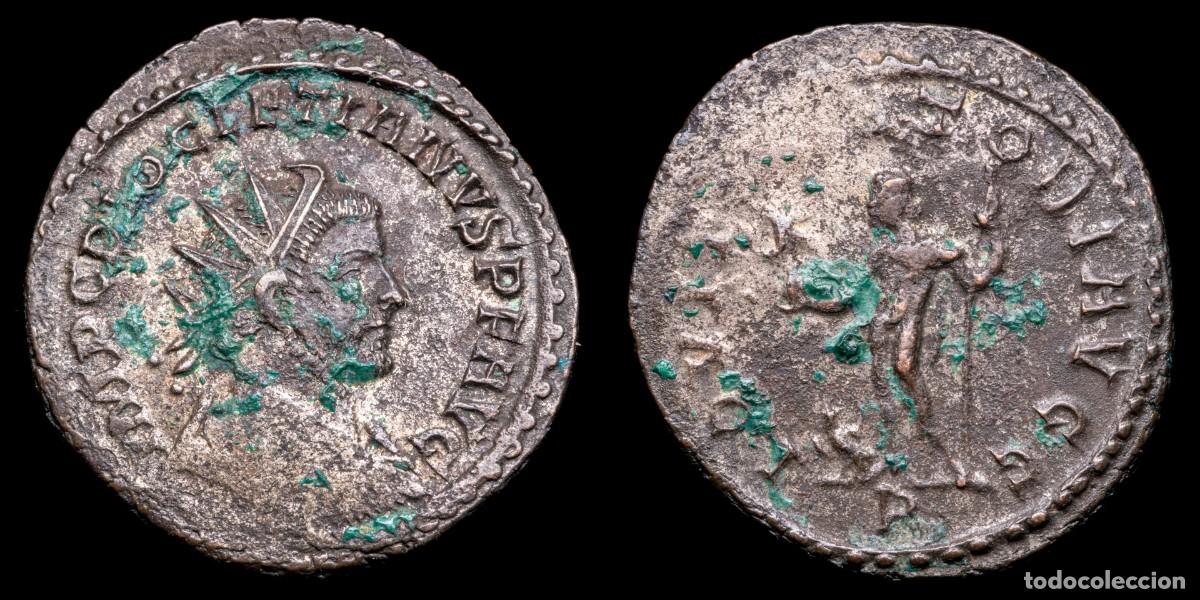Monedas Imperio romano: Diocletian Antoninianus - IOVI TVTATORI AVGG, Lugdunum - 24 mm / 3,46 gr.
