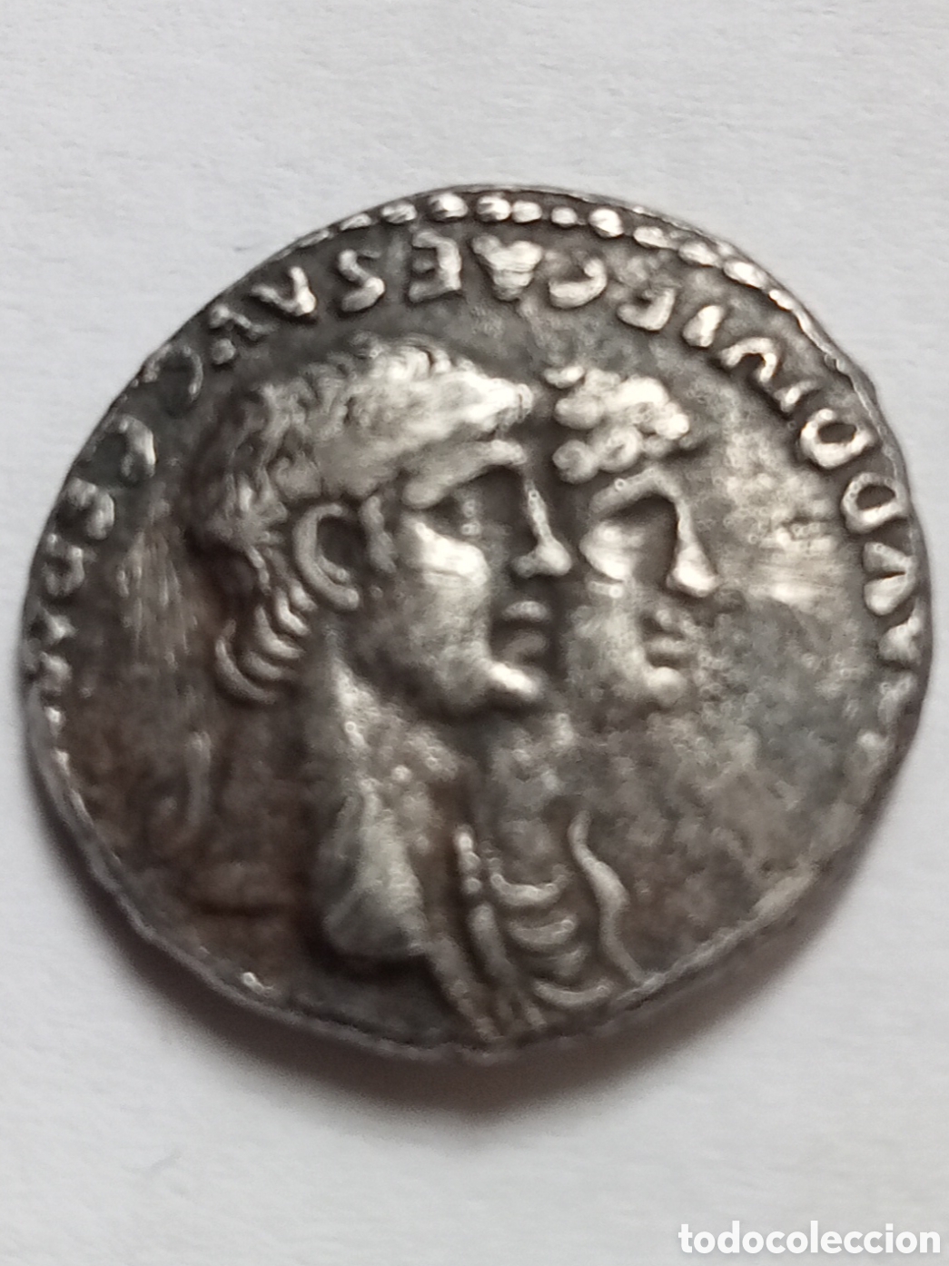 Monedas Imperio romano: CLAUDIO Y NERO - SIGLO I - DENARIO