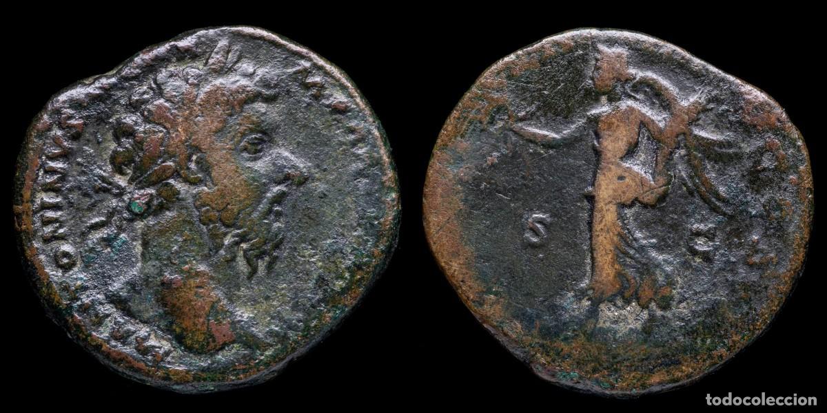 Monedas Imperio romano: Marcus Aurelius Sestertius - TR POT XXI IMP IIII COS III - 30 mm / 21,70 gr.