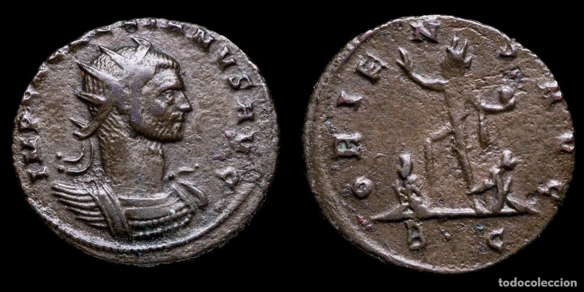 Monedas Imperio romano: Aurelian Antoninianus - ORIENS AVG, Cizycus - 21 mm / 3,13 gr.