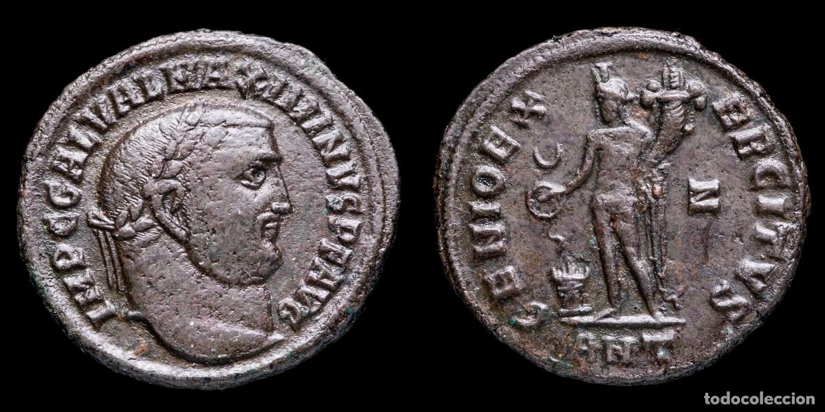 Monedas Imperio romano: Maximinus II Daia - GENIO EXERCITVS, Antiochia - 24 mm / 6,01 gr.