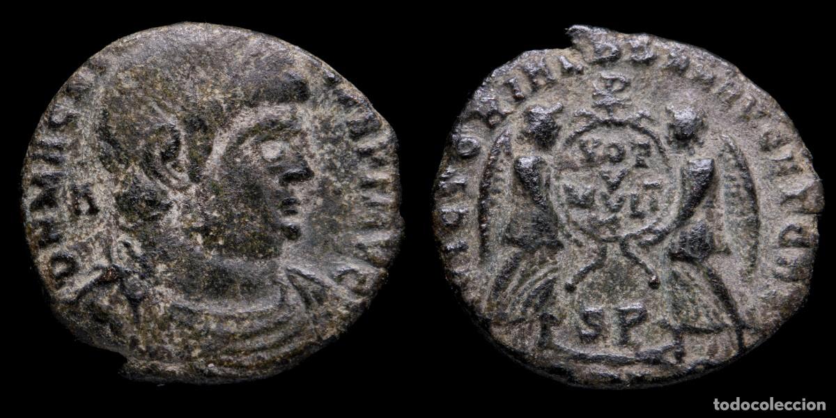 Monedas Imperio romano: Magnentius Maiorina - VOT V MVLT X - 20 mm / 3,41 gr.