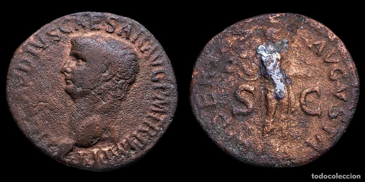 Monedas Imperio romano: Claudius As - LIBERTAS AVGVSTA - 29 mm / 8,52 gr.