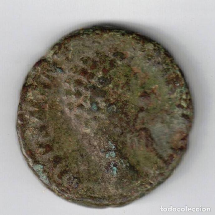 Monedas Imperio romano: AS IMPERIO ROMANO MARCO AURELIO CONSECRATIO AGUILA BRONCE MONEDA ROMANA
