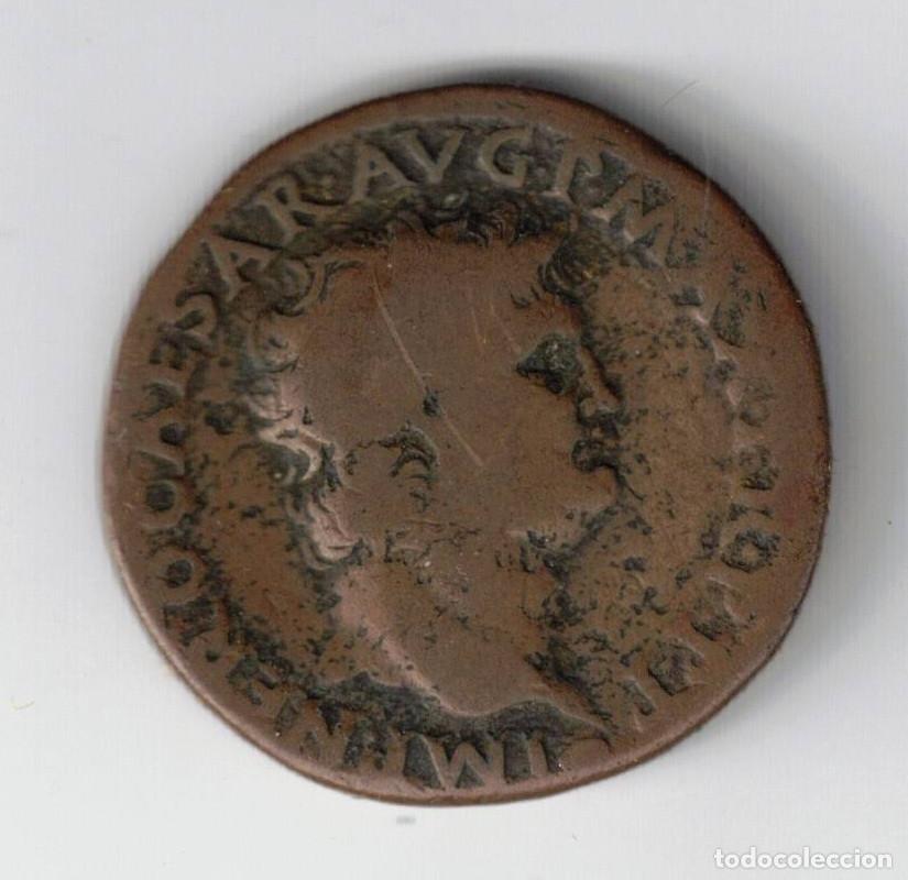 Monedas Imperio romano: DUPONDIO IMPERIO ROMANO NERON ROMA BRONCE MONEDA ROMANA