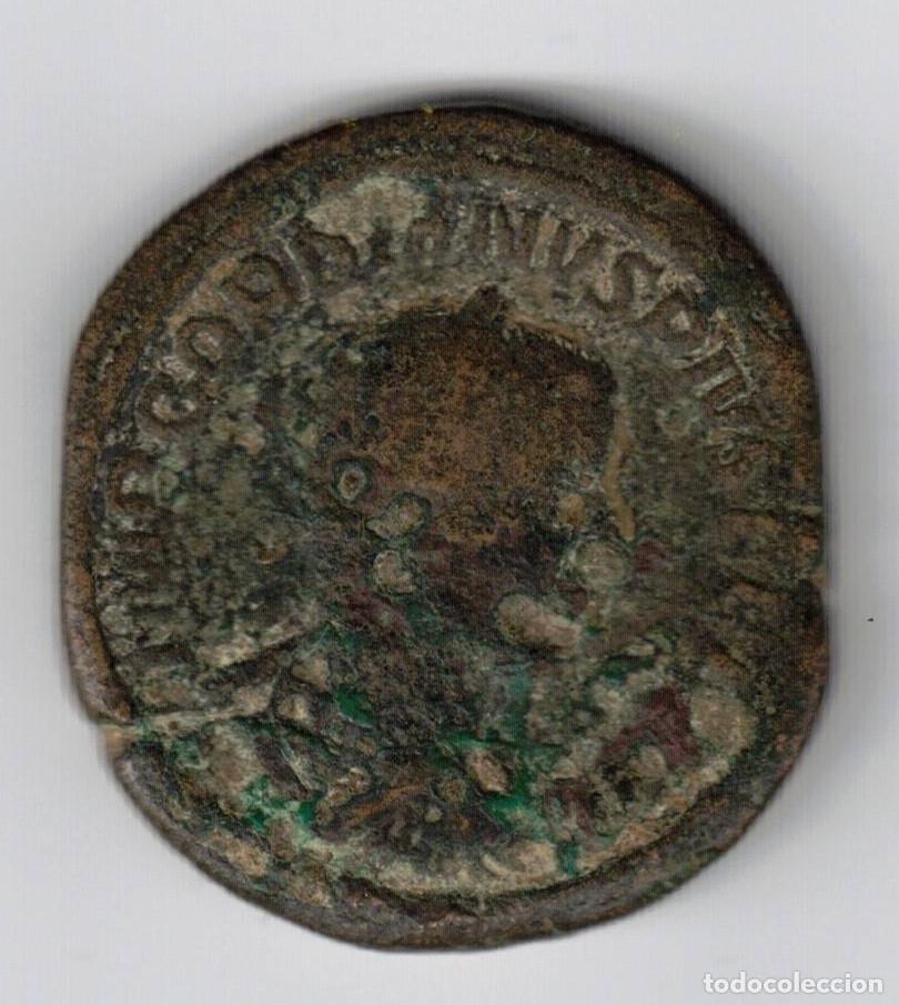Monedas Imperio romano: MONEDA IMPERIO ROMANO SESTERCIO GORDIANO III 238-244 LEYENDA S C