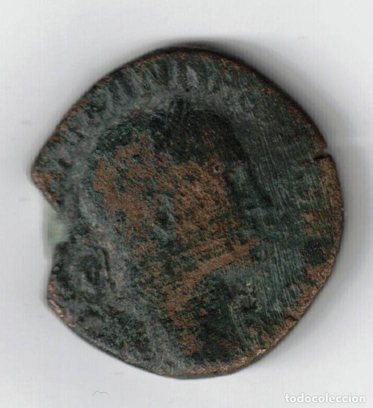 Monedas Imperio romano: MONEDA IMPERIO ROMANO AS BRONCE CLAUDIO I 41-54 D.C. DIOSA MINERVA S C