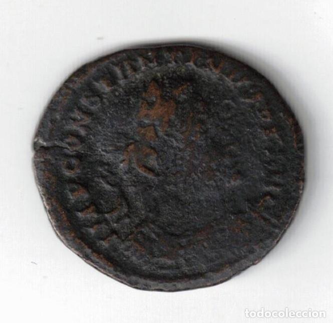 Monedas Imperio romano: MONEDA IMPERIO ROMANO MAYORINA BRONCE CONSTANCIO II ANTIOQUIA MARCA T