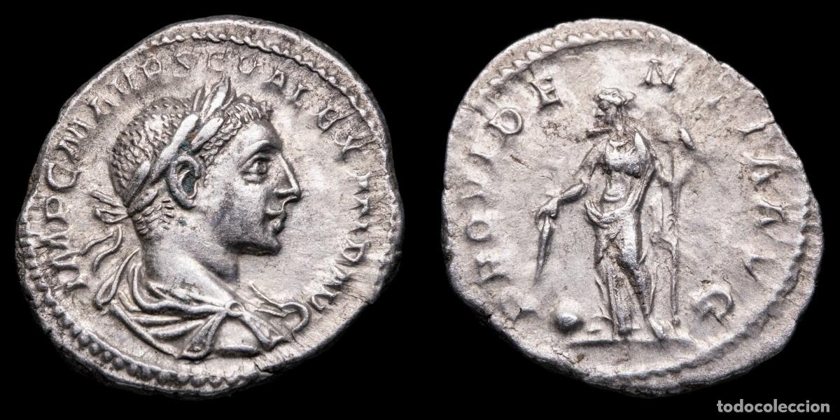 Monedas Imperio romano: Severus Alexander - PROVIDENTIA AVG - 20 mm / 3,59 gr.