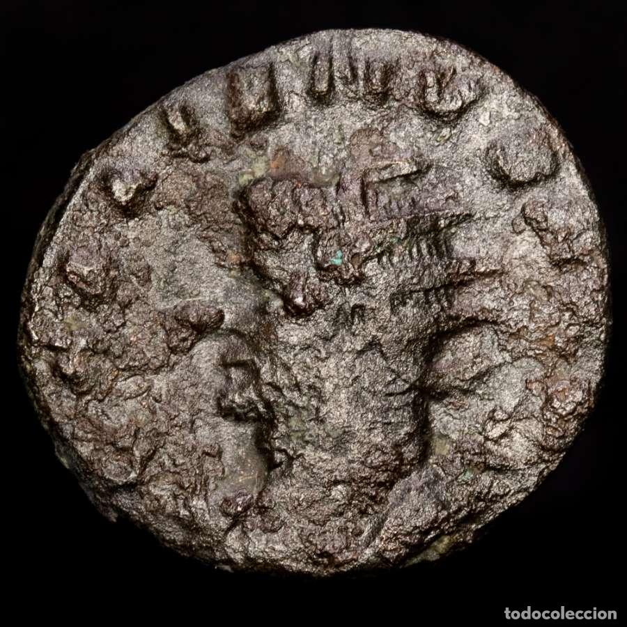 Monedas Imperio romano: Galieno (253-268 dC) Antoniniano Busto a Izquierda. VIRTVS AVG - VI