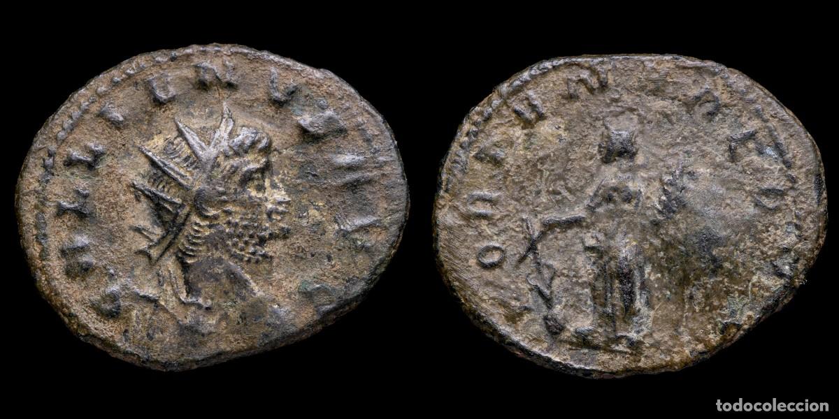 Monedas Imperio romano: Gallienus Antoninianus - FORTVNA REDVX - 22 mm / 3,29 gr.