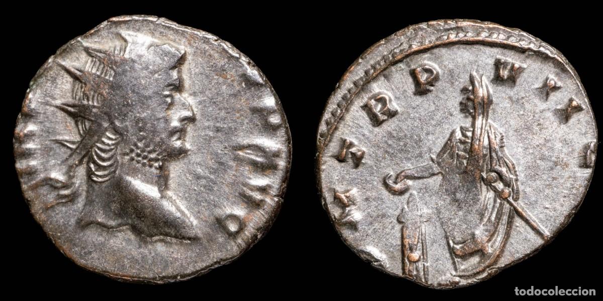 Monedas Imperio romano: Gallienus Antoninianus - PM TR P VII COS - 19 mm / 3.40 gr.