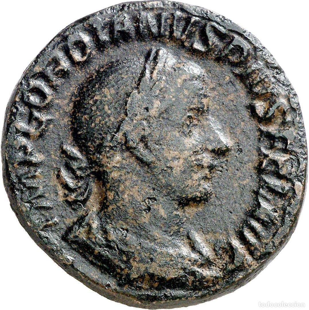 Monedas Imperio romano: Gordiano III (243-244), sestercio
