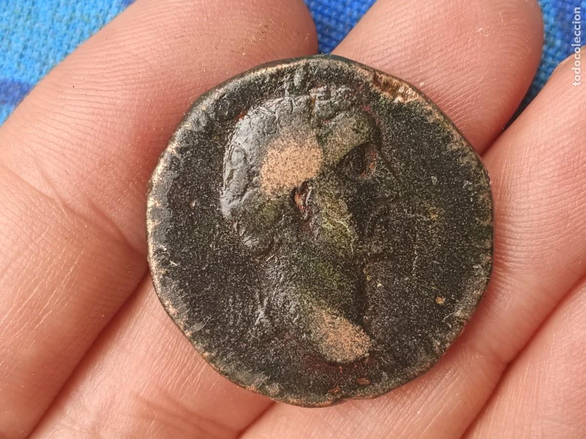 Monedas Imperio romano: Sestercio de Antonino P&iacute;o