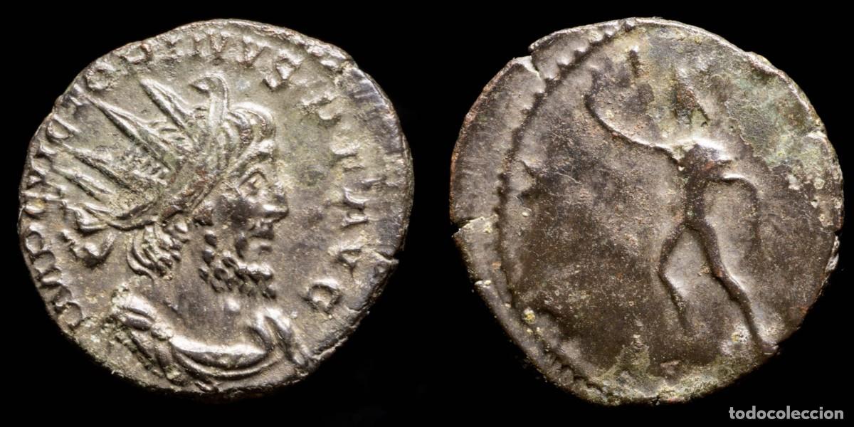 Monedas Imperio romano: Victorinus Antoninianus - INVICTVS - 20 mm / 2.97 gr.